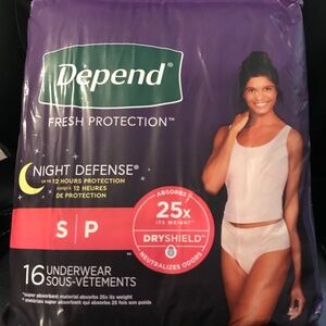 NEW Depend Briefs size (S/P)